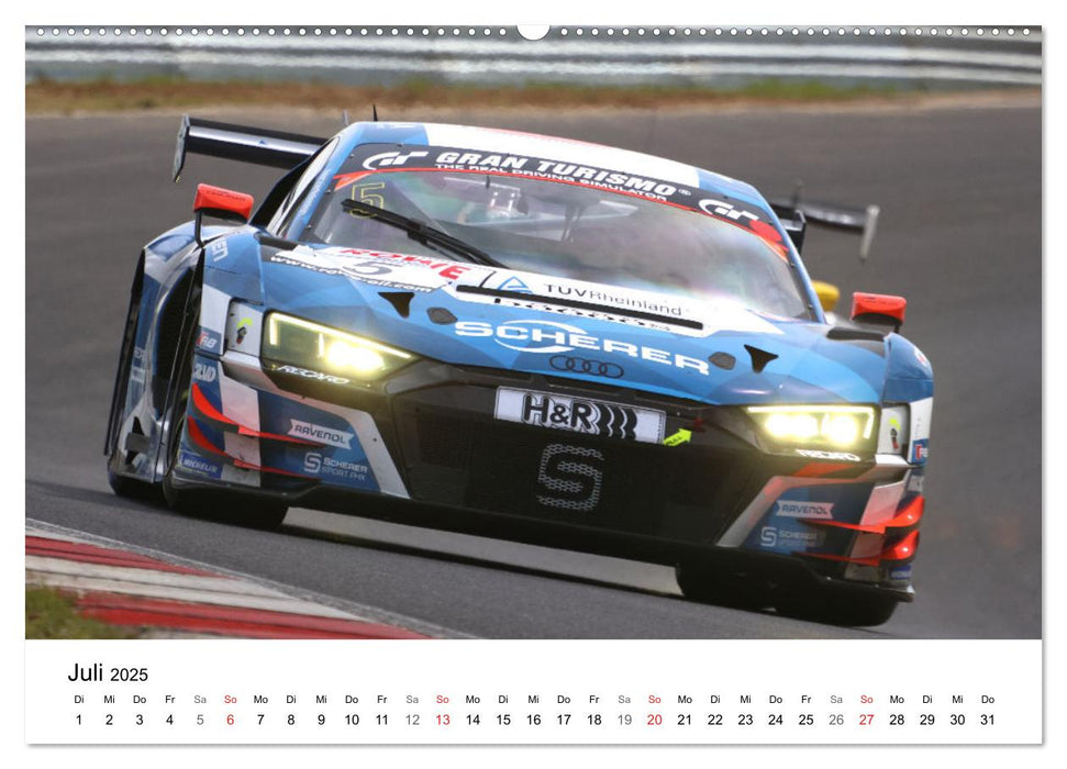 VLN Langstrecken Meisterschaft (CALVENDO Premium Wandkalender 2025)