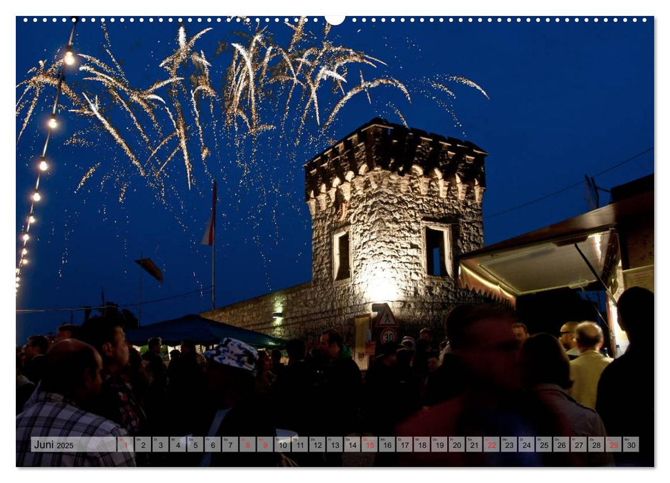 Bodenheim - Wohlfühlen zwischen Weinbergen (CALVENDO Wandkalender 2025)