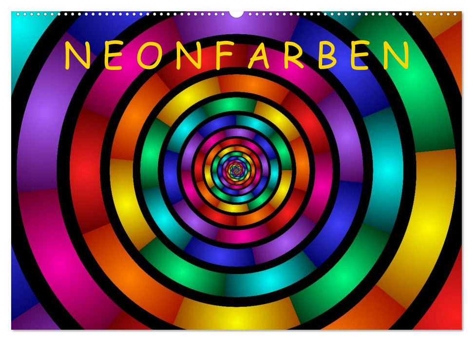 Neonfarben (CALVENDO Wandkalender 2025)