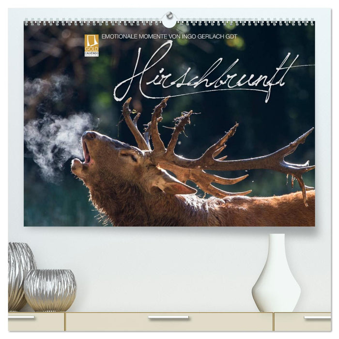 Emotionale Momente: Hirschbrunft (CALVENDO Premium Wandkalender 2025)