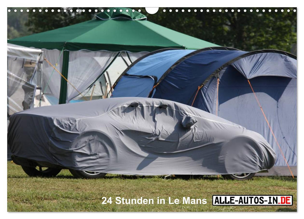 24 Stunden in Le Mans (CALVENDO Wandkalender 2025)