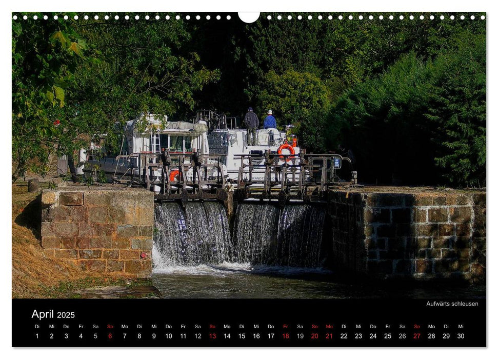 Le Canal du Midi (CALVENDO Wandkalender 2025)