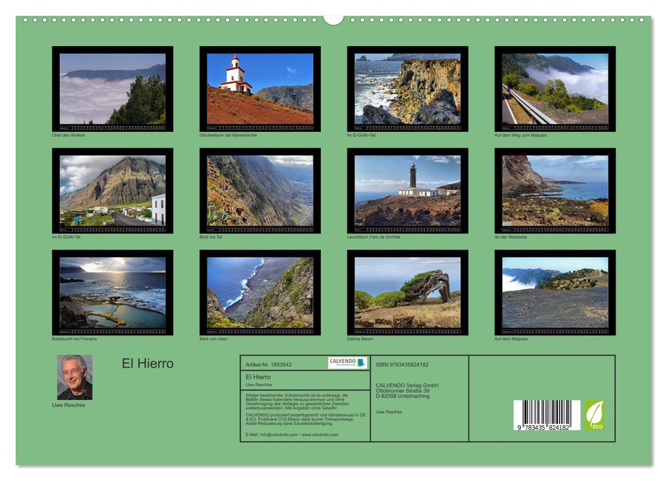 El Hierro (CALVENDO Premium Wandkalender 2025)