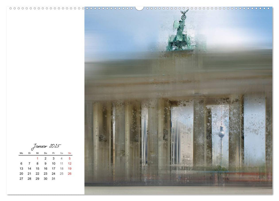 Digital-Art BERLIN (CALVENDO Premium Wandkalender 2025)