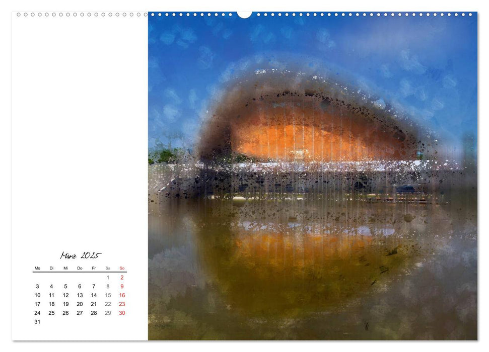 Digital-Art BERLIN (CALVENDO Premium Wandkalender 2025)