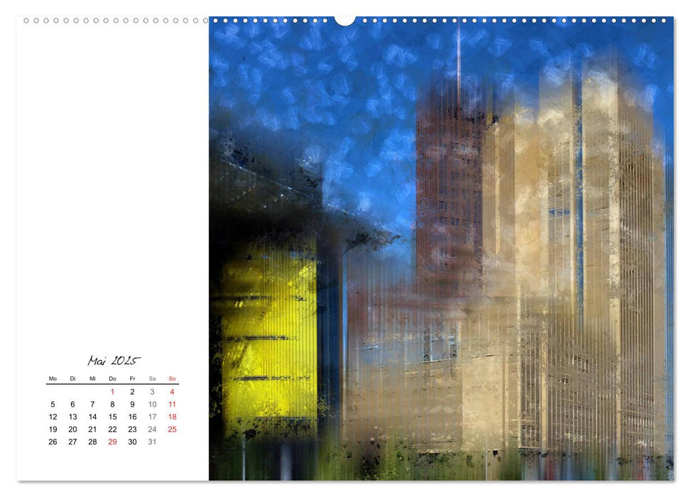 Digital-Art BERLIN (CALVENDO Premium Wandkalender 2025)