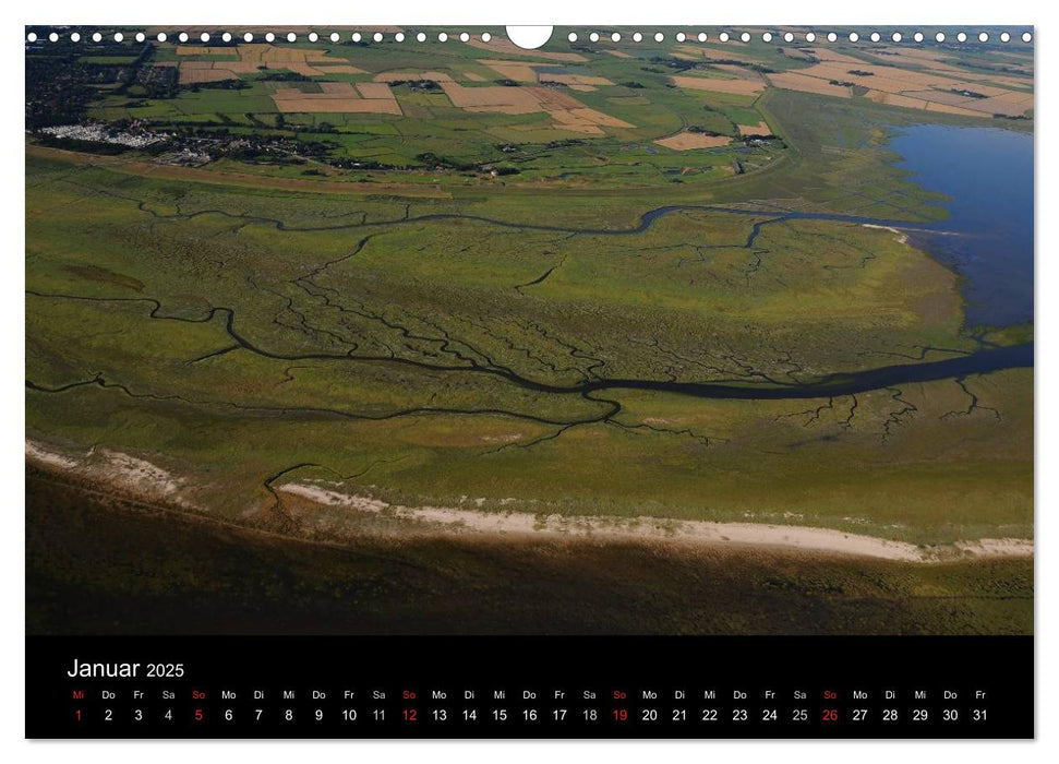 Die Nordseeküste (CALVENDO Wandkalender 2025)