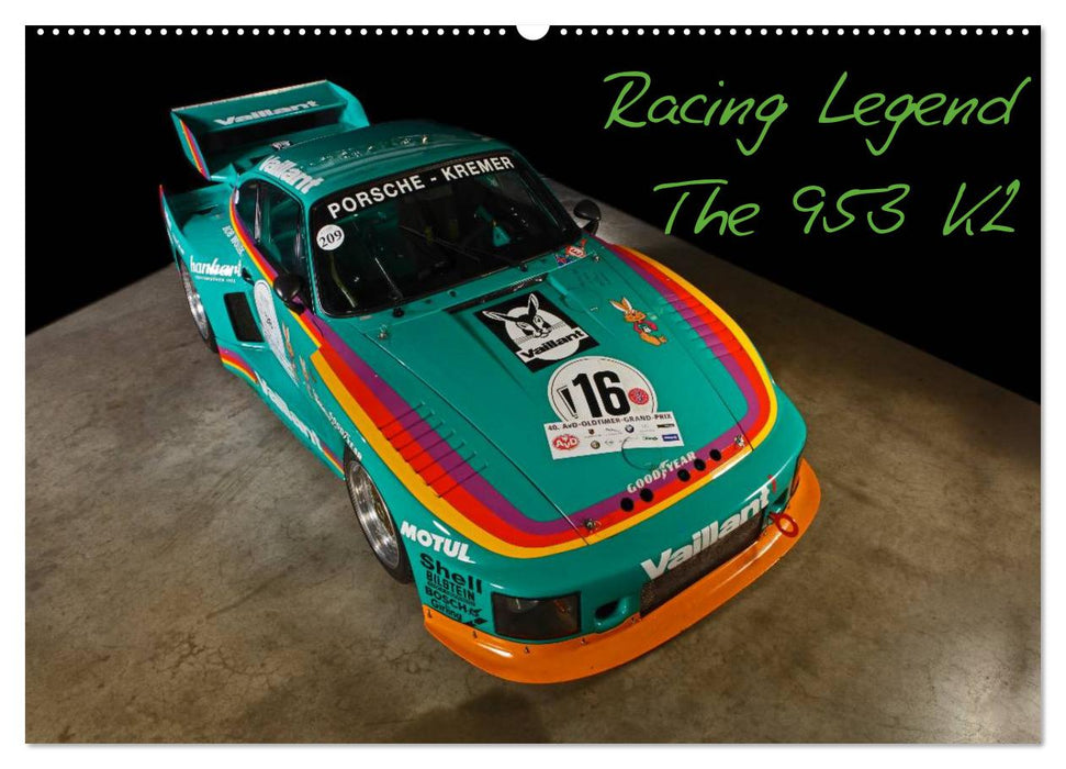 Racing Legend: The Porsche 635 K2 (CALVENDO Wandkalender 2025)