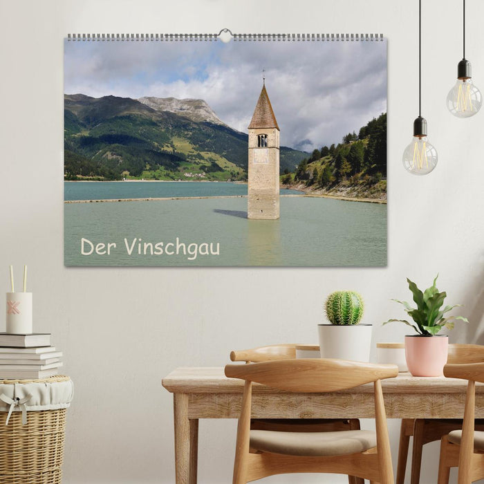 Der Vinschgau (CALVENDO Wandkalender 2025)