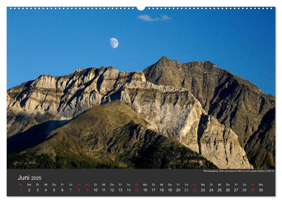 Der Vinschgau (CALVENDO Wandkalender 2025)