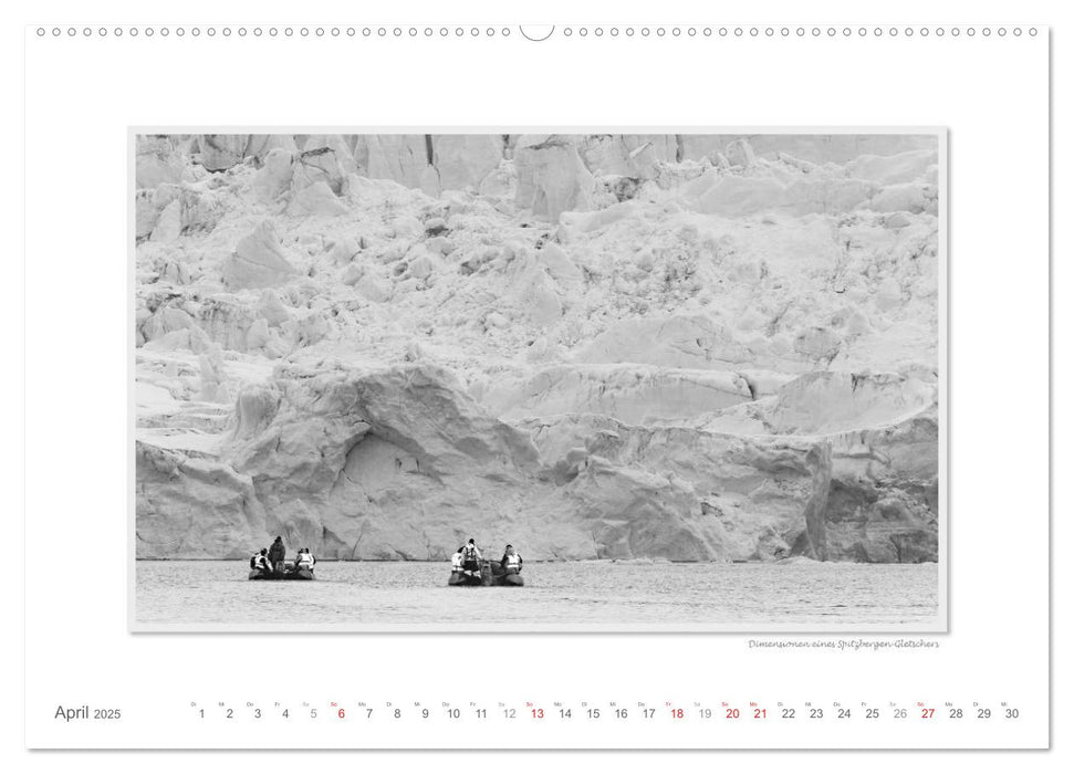 Spitzbergen Svalbard (CALVENDO Wandkalender 2025)
