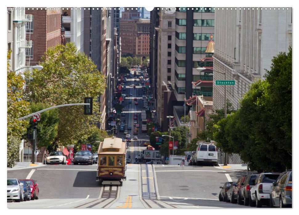 San Francisco - Traumstadt in Kalifornien (CALVENDO Premium Wandkalender 2025)