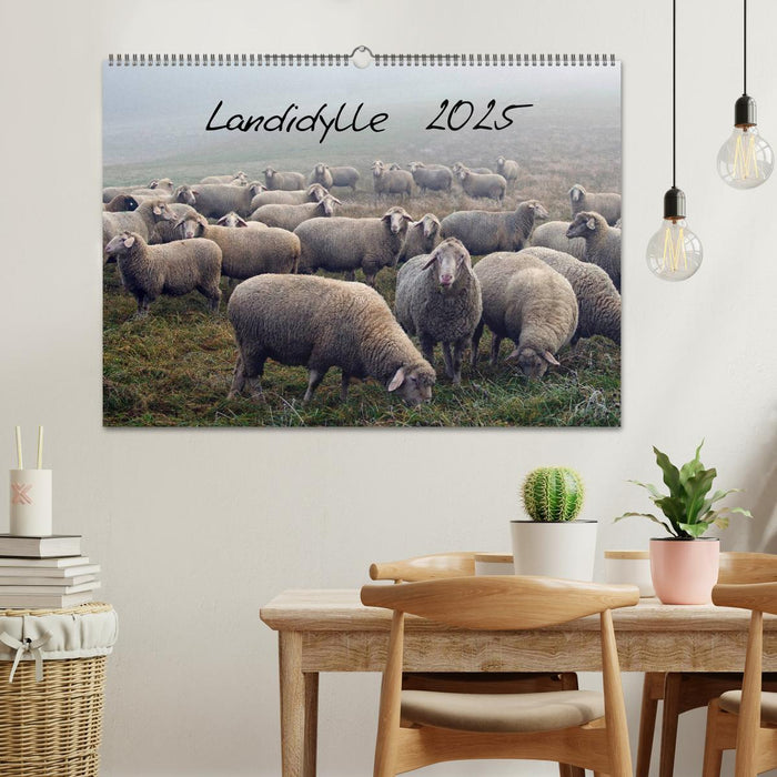 Landidylle 2025 (CALVENDO Wandkalender 2025)