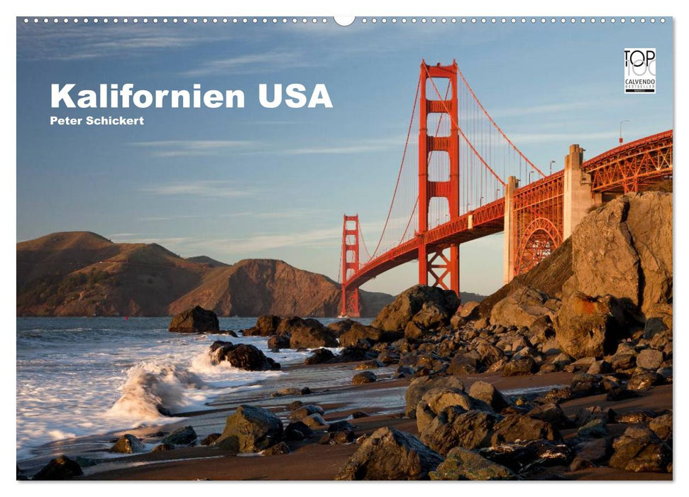 Kalifornien USA (CALVENDO Wandkalender 2025)