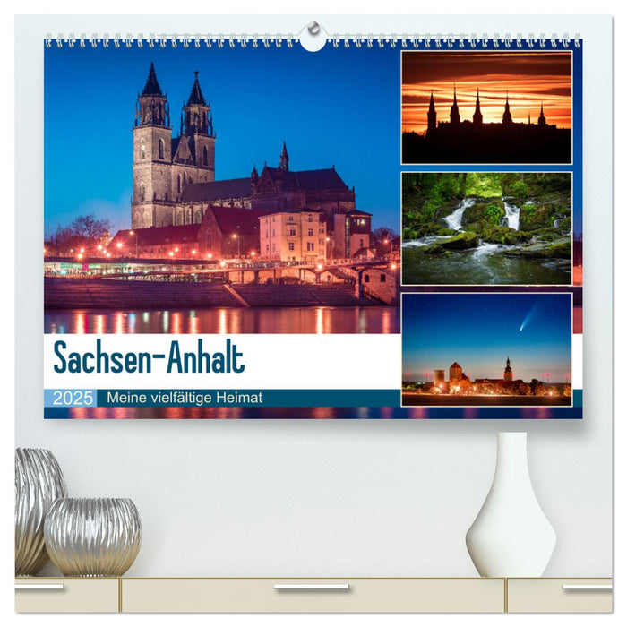 Sachsen-Anhalt - Meine vielfältige Heimat (CALVENDO Premium Wandkalender 2025)