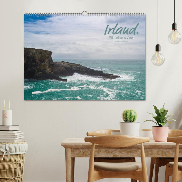 Irland. Wild Atlantic Views. (CALVENDO Wandkalender 2025)