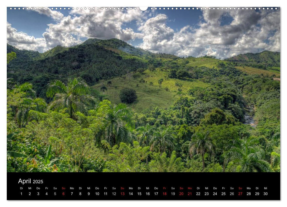 Urlaub in der Dominikanischen Republik (CALVENDO Premium Wandkalender 2025)