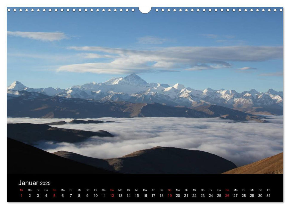 Faszinierendes Tibet (CALVENDO Wandkalender 2025)