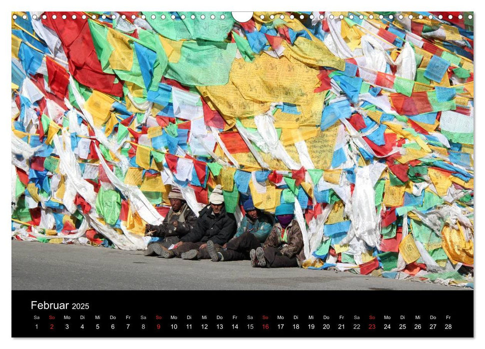 Faszinierendes Tibet (CALVENDO Wandkalender 2025)