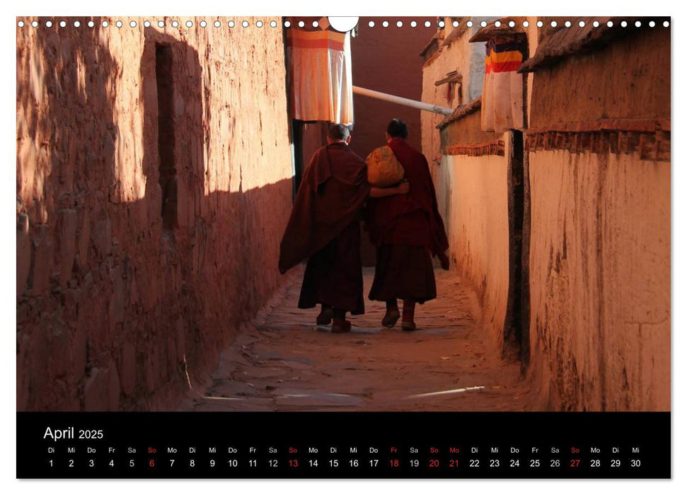 Faszinierendes Tibet (CALVENDO Wandkalender 2025)