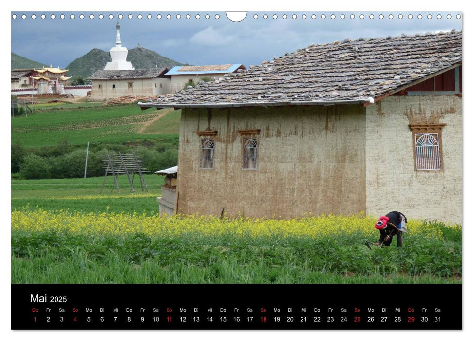 Faszinierendes Tibet (CALVENDO Wandkalender 2025)