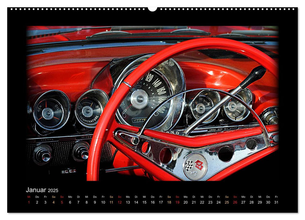 Chevrolet eine amerikanische Legende (CALVENDO Wandkalender 2025)