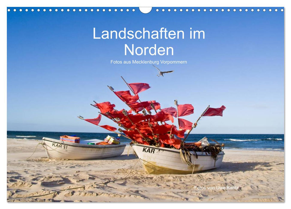 Landschaften im Norden (CALVENDO Wandkalender 2025)