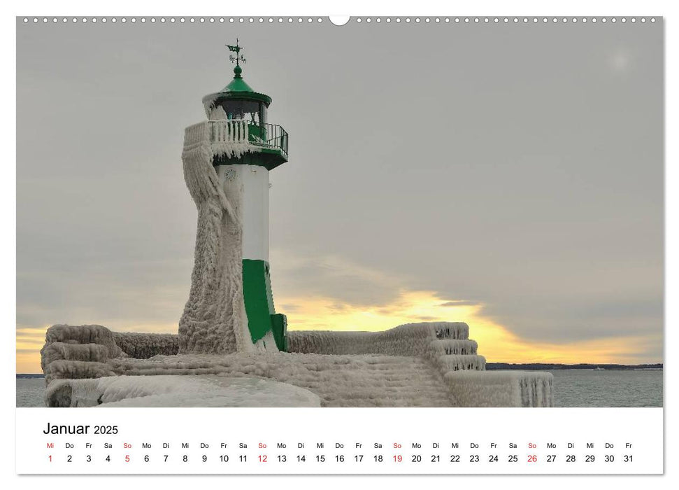 Insel Rügen Impressionen (CALVENDO Premium Wandkalender 2025)