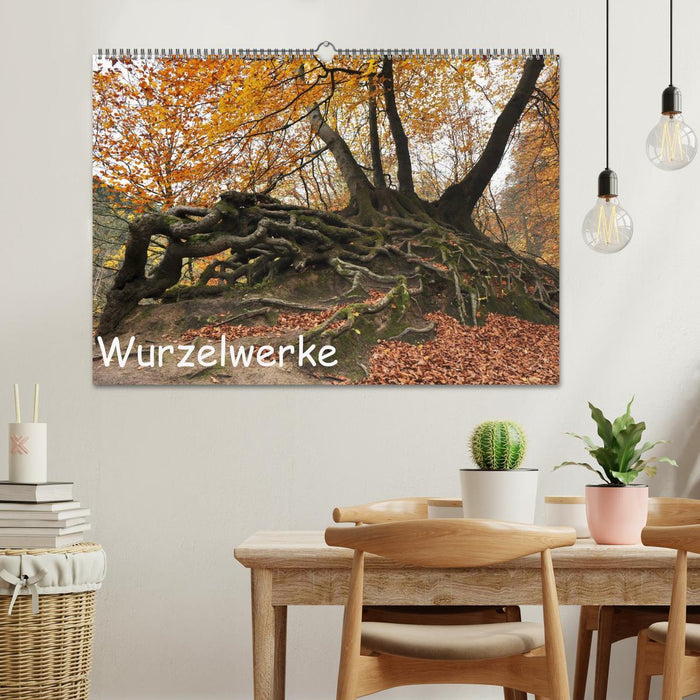 Wurzelwerke (CALVENDO Wandkalender 2025)