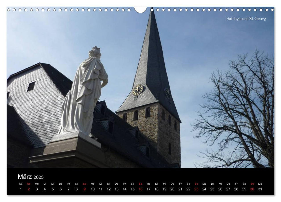 Hattingen/Ruhr (CALVENDO Wandkalender 2025)