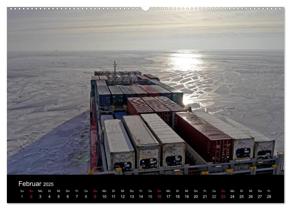 Containerwelten (CALVENDO Premium Wandkalender 2025)