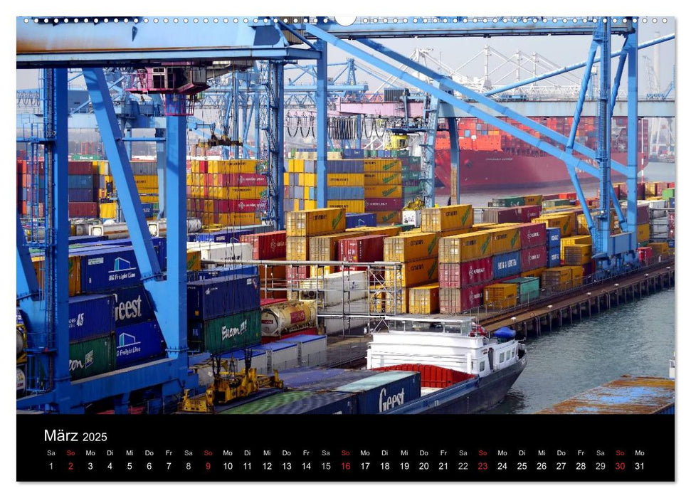 Containerwelten (CALVENDO Premium Wandkalender 2025)