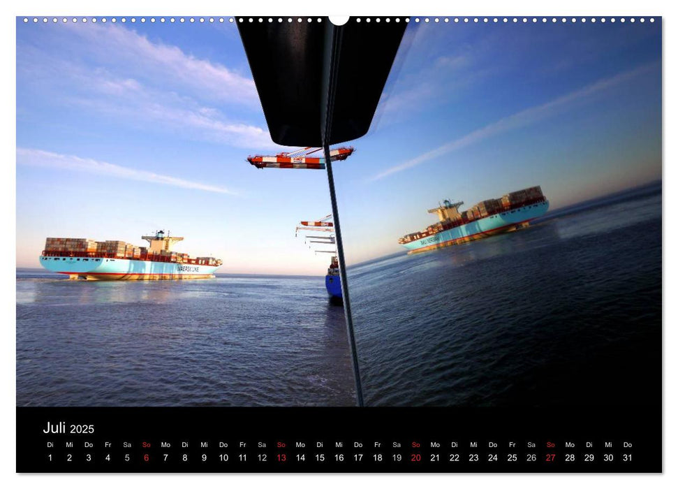 Containerwelten (CALVENDO Premium Wandkalender 2025)