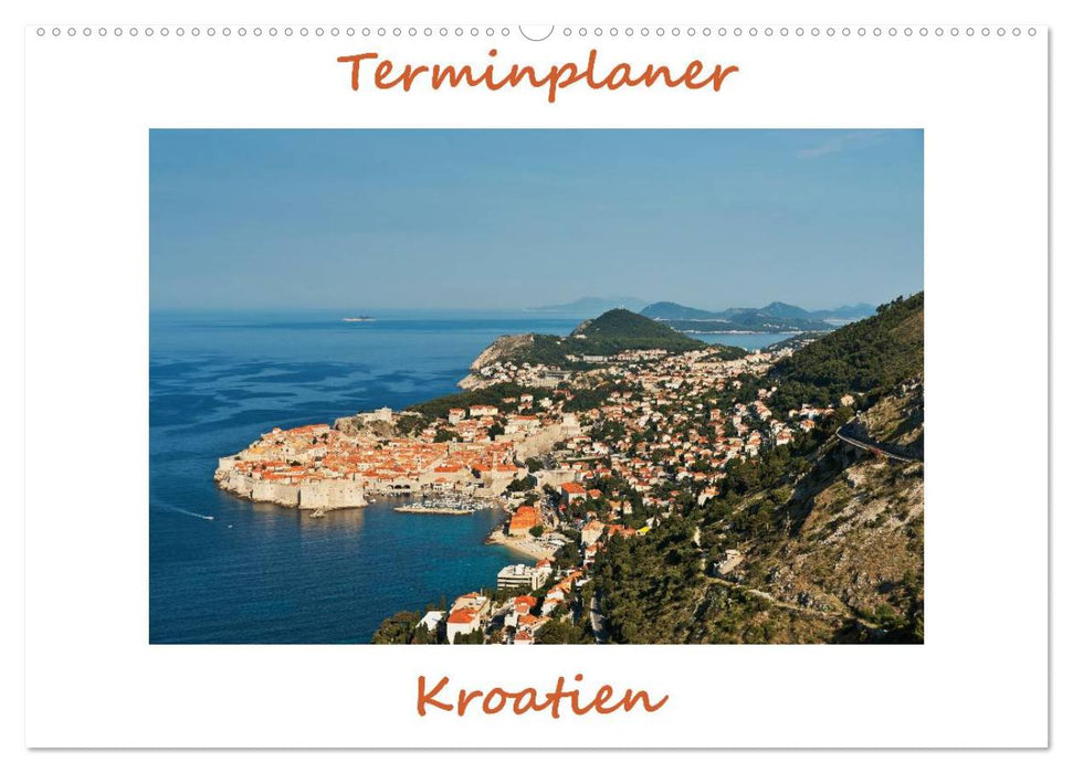 Kroatien, Terminplaner (CALVENDO Wandkalender 2025)