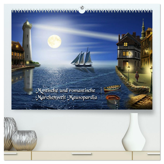 Mystische und romantische Märchenwelt Mausopardia (CALVENDO Premium Wandkalender 2025)