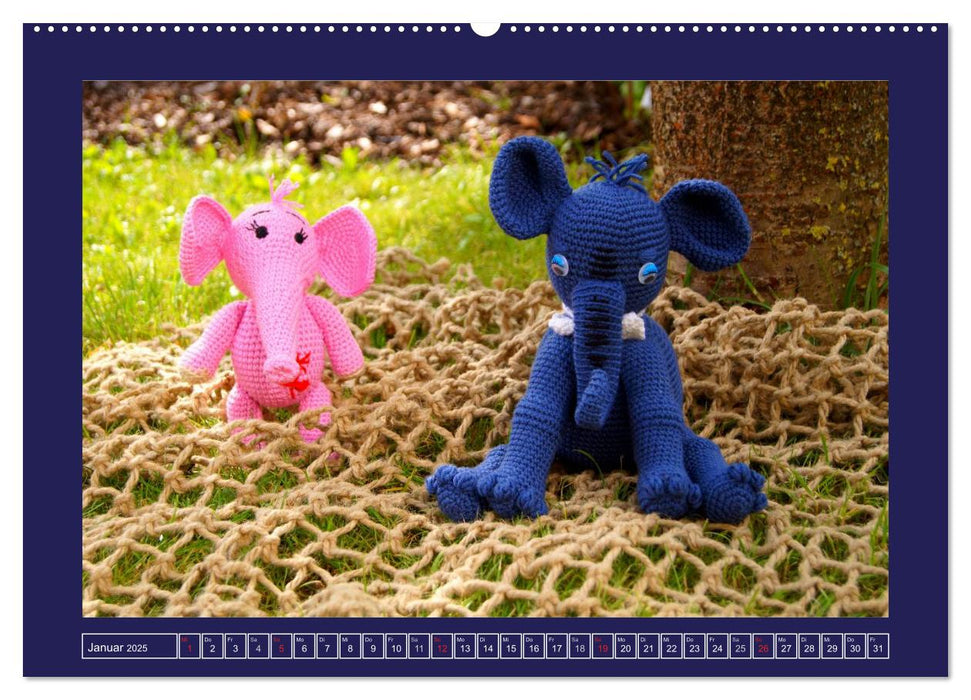 Amigurumi-Welt (CALVENDO Premium Wandkalender 2025)