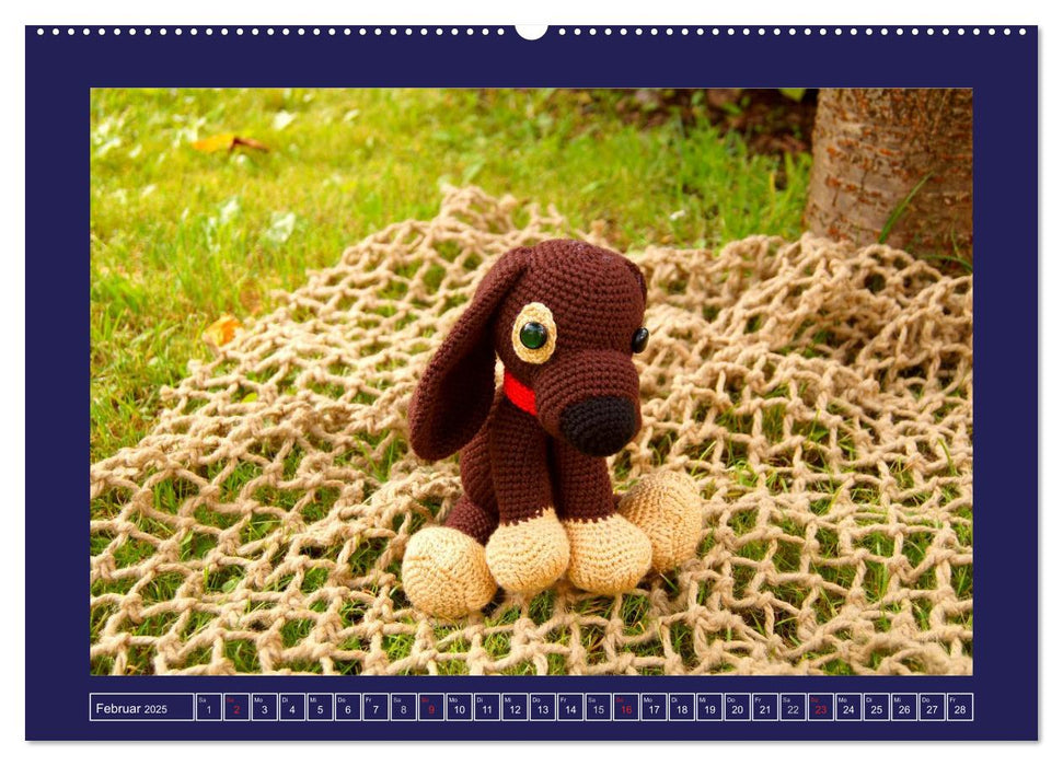 Amigurumi-Welt (CALVENDO Premium Wandkalender 2025)