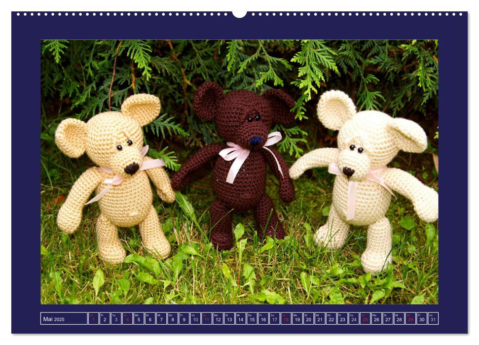 Amigurumi-Welt (CALVENDO Premium Wandkalender 2025)