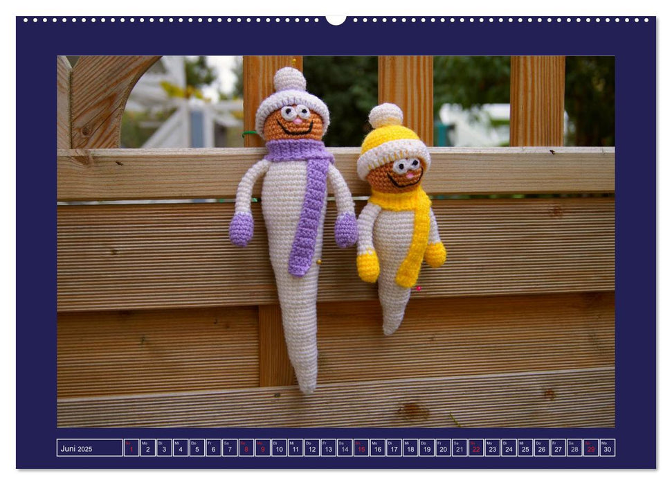 Amigurumi-Welt (CALVENDO Premium Wandkalender 2025)