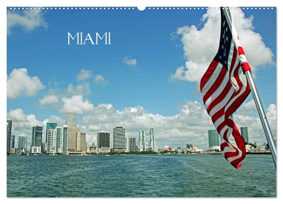 MIAMI (CALVENDO Wandkalender 2025)