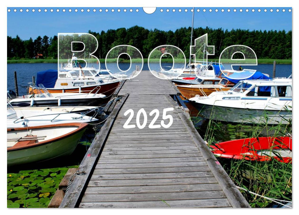 Boote (CALVENDO Wandkalender 2025)