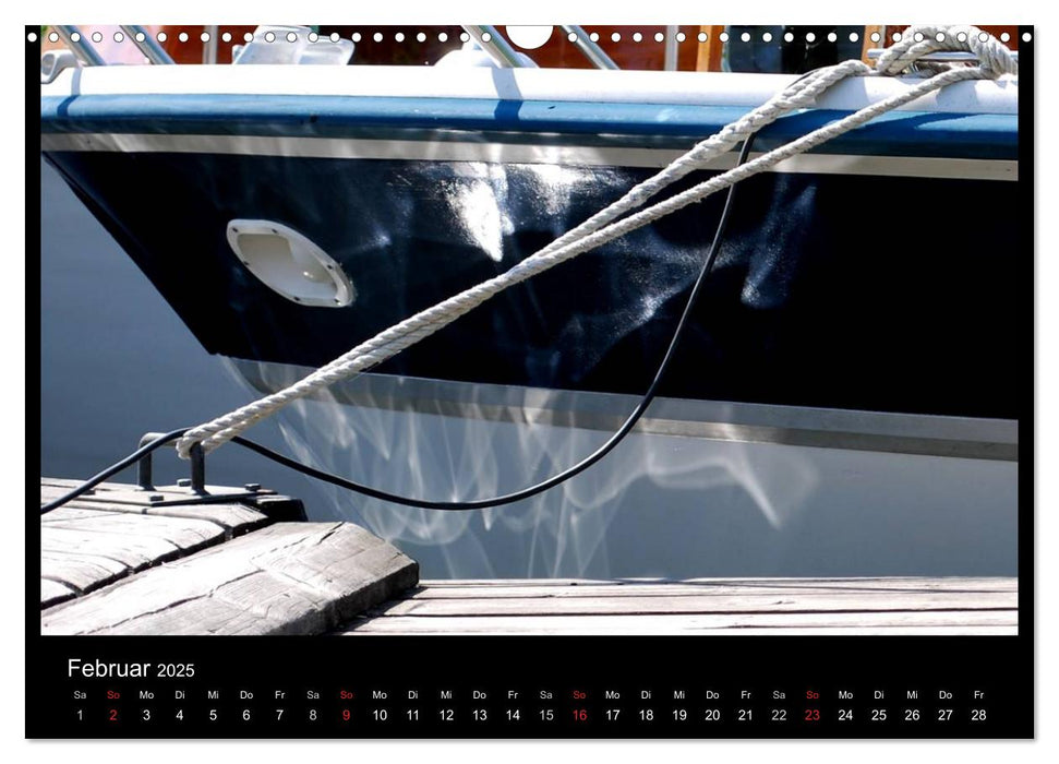 Boote (CALVENDO Wandkalender 2025)