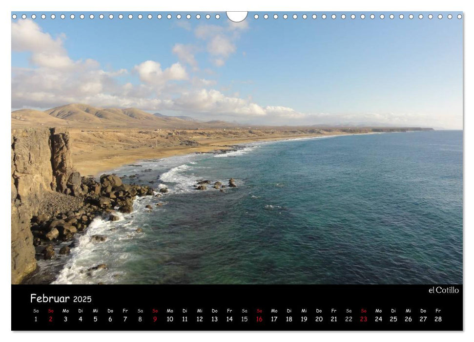 Fuerteventura - karge Schönheit (CALVENDO Wandkalender 2025)