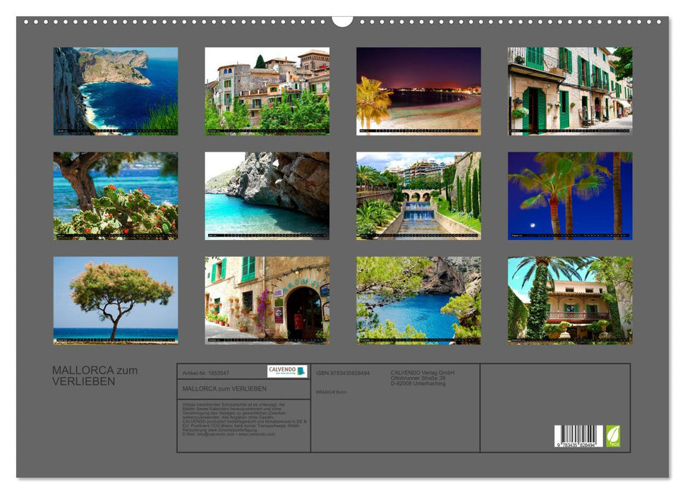 MALLORCA zum VERLIEBEN (CALVENDO Wandkalender 2025)
