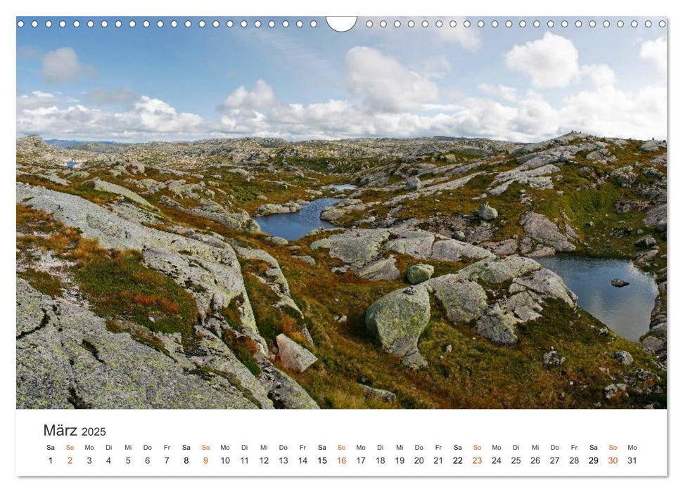 Norwegische Impressionen (CALVENDO Wandkalender 2025)