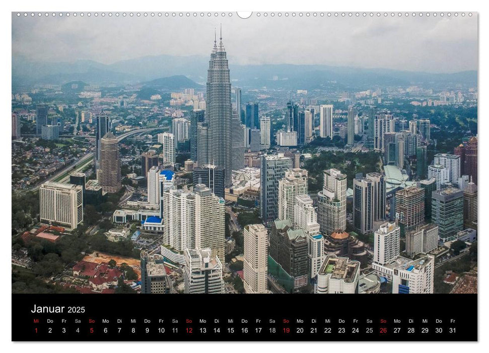 Kuala Lumpur (CALVENDO Premium Wandkalender 2025)