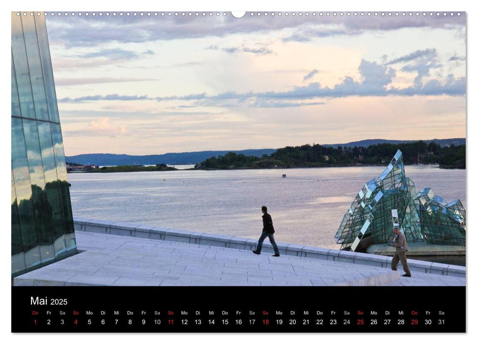 Oslo (CALVENDO Premium Wandkalender 2025)