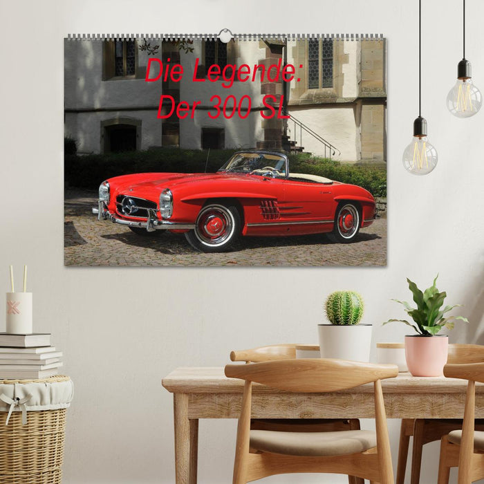 Die Legende: 300 SL (CALVENDO Wandkalender 2025)