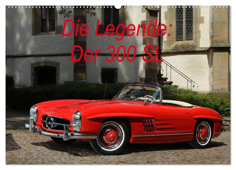 Die Legende: 300 SL (CALVENDO Wandkalender 2025)