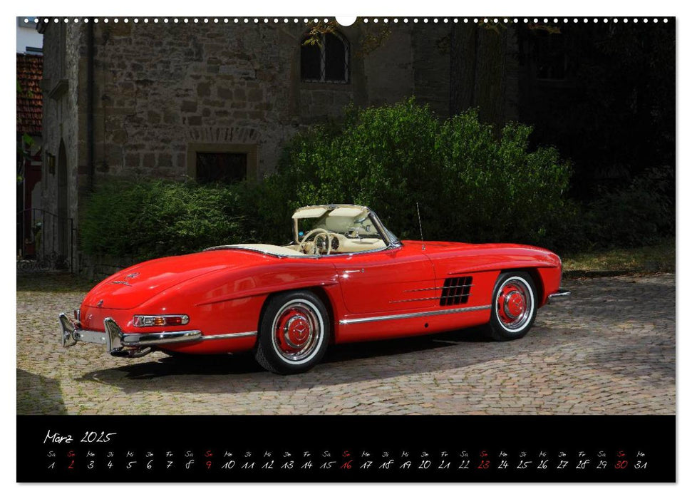 Die Legende: 300 SL (CALVENDO Wandkalender 2025)